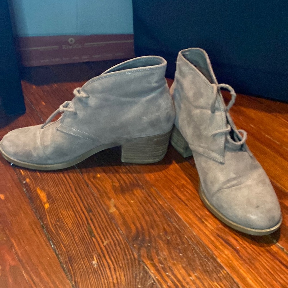 Carlos heeled booties, size 8.5